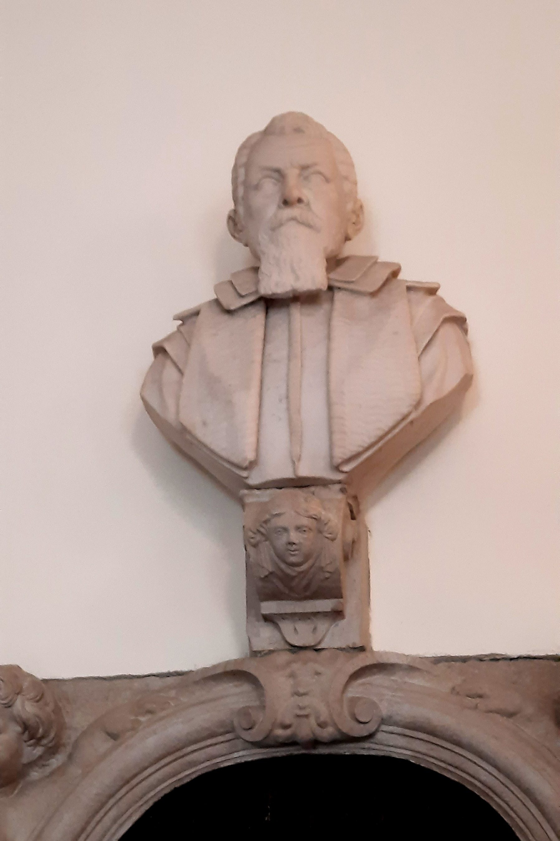 Santorio Santorio's bust, Ateneo Veneto, Venice - 02.jpg